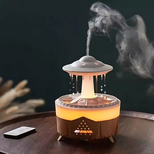 Humidificador efecto gotas de lluvia